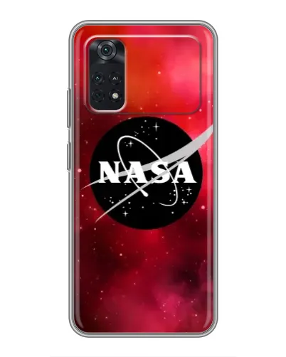 Чехол для Xiaomi POCO X4 Pro 5G с картинкой «NASA — красная туманность»