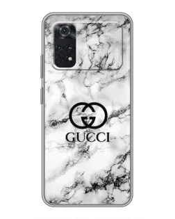 Чохол для Xiaomi POCO X4 Pro 5G з картинкою «Gucci — мармуровий шик» Чохол для Xiaomi POCO X4 Pro 5G з картинкою «Gucci — мармуровий шик»