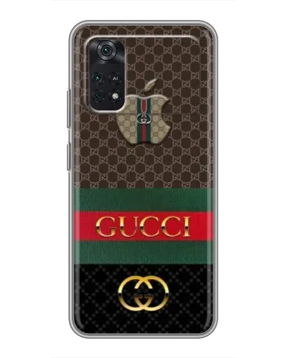 Чехол для Xiaomi POCO X4 Pro 5G с картинкой «Gucci — брендированный десерт»
