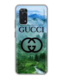 Чохол для Xiaomi POCO X4 Pro 5G з картинкою «Gucci — гірський пейзаж» Чохол для Xiaomi POCO X4 Pro 5G з картинкою «Gucci — гірський пейзаж»