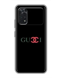 Чохол для Xiaomi POCO X4 Pro 5G з картинкою «Gucci — червоний градієнт» Чохол для Xiaomi POCO X4 Pro 5G з картинкою «Gucci — червоний градієнт»