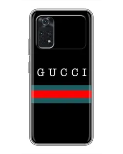Чохол для Xiaomi POCO X4 Pro 5G з картинкою «Gucci — червоний пояс» Чохол для Xiaomi POCO X4 Pro 5G з картинкою «Gucci — червоний пояс»