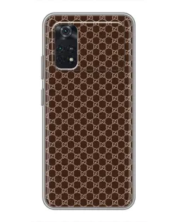 Чохол для Xiaomi POCO X4 Pro 5G з картинкою «Gucci — шоколадна сітка» Чохол для Xiaomi POCO X4 Pro 5G з картинкою «Gucci — шоколадна сітка»