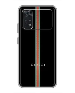 Чохол для Xiaomi POCO X4 Pro 5G з картинкою «Gucci — строга лінія» Чохол для Xiaomi POCO X4 Pro 5G з картинкою «Gucci — строга лінія»