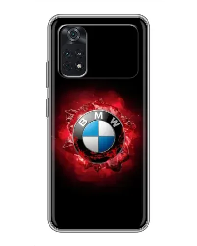 Чехол для Xiaomi POCO X4 Pro 5G с картинкой «Логотип BMW — вспышка» Чехол для Xiaomi POCO X4 Pro 5G с картинкой «Логотип BMW — вспышка»