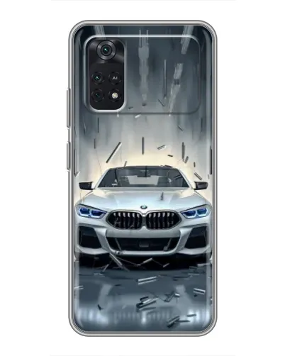 Чехол для Xiaomi POCO X4 Pro 5G с картинкой «BMW в свете фар» Чехол для Xiaomi POCO X4 Pro 5G с картинкой «BMW в свете фар»