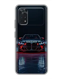 Чохол для Xiaomi POCO X4 Pro 5G з картинкою «BMW на мокрій дорозі» Чохол для Xiaomi POCO X4 Pro 5G з картинкою «BMW на мокрій дорозі»