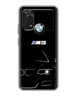 Чохол для Xiaomi POCO X4 Pro 5G з картинкою «Мінімалістичний принт BMW M3» Чохол для Xiaomi POCO X4 Pro 5G з картинкою «Мінімалістичний принт BMW M3»