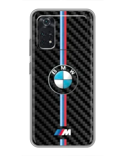 Чехол для Xiaomi POCO X4 Pro 5G с картинкой «Эмблема BMW и карбон» Чехол для Xiaomi POCO X4 Pro 5G с картинкой «Эмблема BMW и карбон»