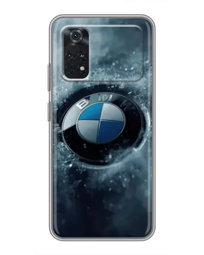 Чехол для Xiaomi POCO X4 Pro 5G с картинкой «Логотип BMW — лед» Чехол для Xiaomi POCO X4 Pro 5G с картинкой «Логотип BMW — лед»