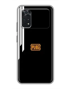 Чехол для Xiaomi POCO X4 Pro 5G с картинкой «PUBG — вертикальные линии»