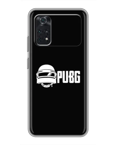 Чехол для Xiaomi POCO X4 Pro 5G с картинкой «PUBG — классический лого» Чехол для Xiaomi POCO X4 Pro 5G с картинкой «PUBG — классический лого»