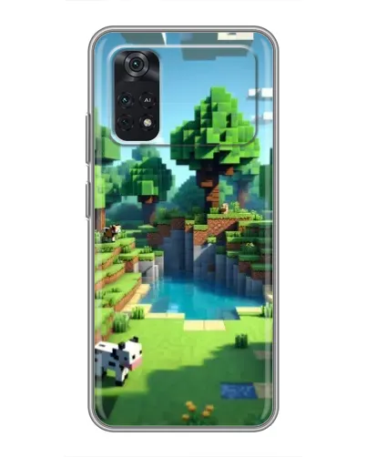 Чехол для Xiaomi POCO X4 Pro 5G с картинкой «Minecraft летний день» Чехол для Xiaomi POCO X4 Pro 5G с картинкой «Minecraft летний день»
