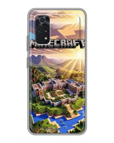 Чехол для Xiaomi POCO X4 Pro 5G с картинкой «Minecraft панорама» Чехол для Xiaomi POCO X4 Pro 5G с картинкой «Minecraft панорама»