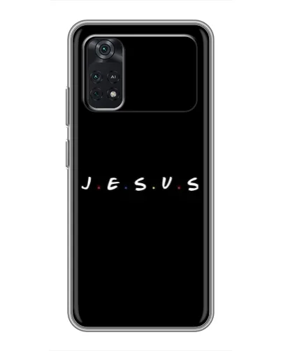 Чехол для Xiaomi POCO X4 Pro 5G с картинкой «Точки веры J.E.S.U.S.» Чехол для Xiaomi POCO X4 Pro 5G с картинкой «Точки веры J.E.S.U.S.»