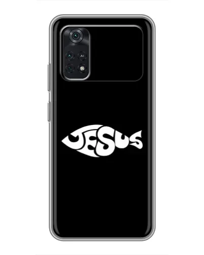 Чехол для Xiaomi POCO X4 Pro 5G с картинкой «Рыба Jesus» Чехол для Xiaomi POCO X4 Pro 5G с картинкой «Рыба Jesus»