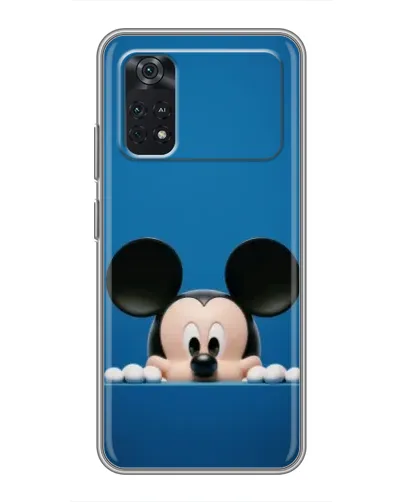 Чехол для Xiaomi POCO X4 Pro 5G с картинкой «Микки выглядывает» Чехол для Xiaomi POCO X4 Pro 5G с картинкой «Микки выглядывает»
