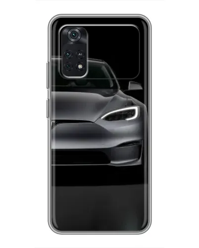 Чехол для Xiaomi POCO X4 Pro 5G с картинкой «Tesla Model S Look» Чехол для Xiaomi POCO X4 Pro 5G с картинкой «Tesla Model S Look»