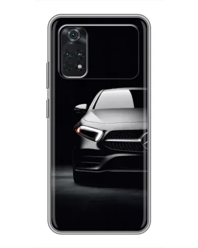 Чехол для Xiaomi POCO X4 Pro 5G с картинкой «Свет фар Mercedes»