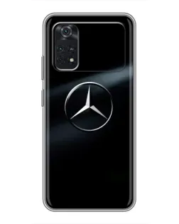 Чехол для Xiaomi POCO X4 Pro 5G с картинкой «Mercedes на металле» Чехол для Xiaomi POCO X4 Pro 5G с картинкой «Mercedes на металле»