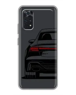 Чохол для Xiaomi POCO X4 Pro 5G з картинкою «Задня частина Audi — арт» Чохол для Xiaomi POCO X4 Pro 5G з картинкою «Задня частина Audi — арт»