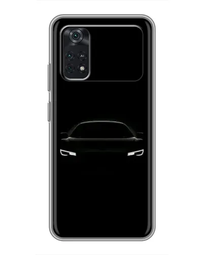 Чехол для Xiaomi POCO X4 Pro 5G с картинкой «Взгляд Audi в темноте»