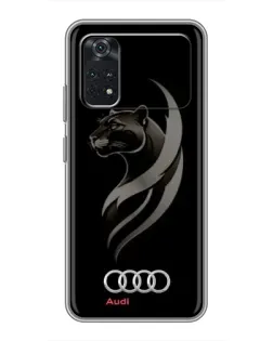 Чохол для Xiaomi POCO X4 Pro 5G з картинкою «Графіка — пантера та Audi» Чохол для Xiaomi POCO X4 Pro 5G з картинкою «Графіка — пантера та Audi»