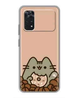 Чохол для Xiaomi POCO X4 Pro 5G з картинкою «Кавовий Пушин»