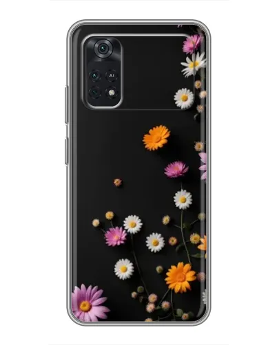 Чехол для Xiaomi POCO X4 Pro 5G с картинкой «Цветочная композиция»