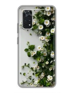 Чохол для Xiaomi POCO X4 Pro 5G з картинкою «Гілка дрібних білих квітів» Чохол для Xiaomi POCO X4 Pro 5G з картинкою «Гілка дрібних білих квітів»