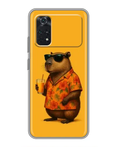 Чехол для Xiaomi POCO X4 Pro 5G с картинкой «Капибара на отдыхе» Чехол для Xiaomi POCO X4 Pro 5G с картинкой «Капибара на отдыхе»