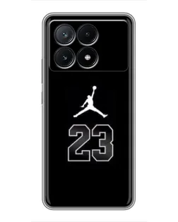Чехол для Xiaomi POCO X6 Pro (5G) с картинкой «Jordan Flight 23» Чехол для Xiaomi POCO X6 Pro (5G) с картинкой «Jordan Flight 23»