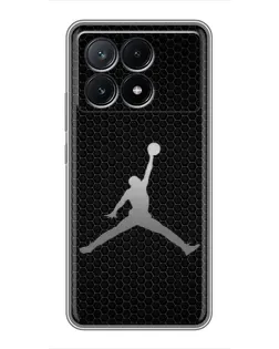 Чехол для Xiaomi POCO X6 Pro (5G) с картинкой «Jordan Dark Carbon» Чехол для Xiaomi POCO X6 Pro (5G) с картинкой «Jordan Dark Carbon»