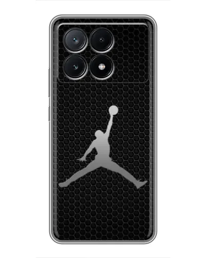 Чехол для Xiaomi POCO X6 Pro (5G) с картинкой «Jordan Dark Carbon» Чехол для Xiaomi POCO X6 Pro (5G) с картинкой «Jordan Dark Carbon»