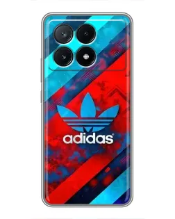 Чехол для Xiaomi POCO X6 Pro (5G) с картинкой «Абстракция Adidas» Чехол для Xiaomi POCO X6 Pro (5G) с картинкой «Абстракция Adidas»