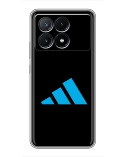 Чехол для Xiaomi POCO X6 Pro (5G) с картинкой «Adidas Cyan Logo» Чехол для Xiaomi POCO X6 Pro (5G) с картинкой «Adidas Cyan Logo»