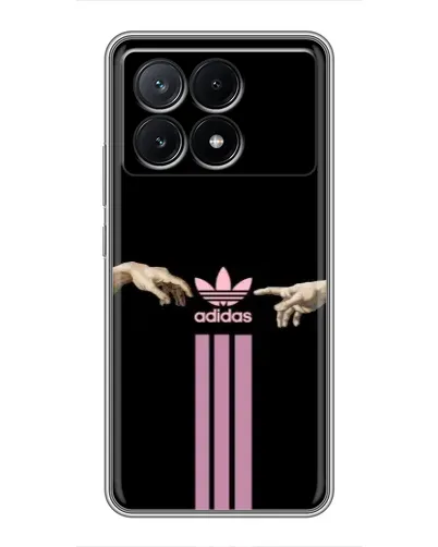 Чехол для Xiaomi POCO X6 Pro (5G) с картинкой «Adidas Hands»