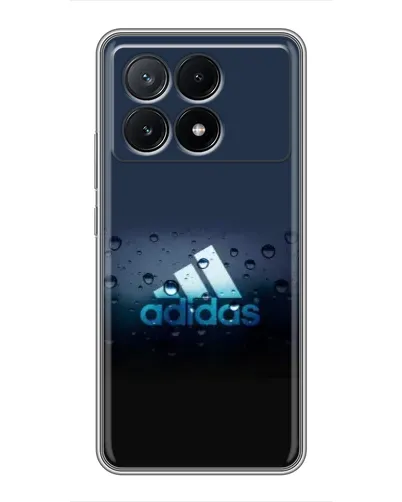 Чехол для Xiaomi POCO X6 Pro (5G) с картинкой «Adidas Water Drops»