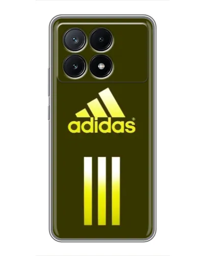 Чехол для Xiaomi POCO X6 Pro (5G) с картинкой «Оливковый градиент Adidas»
