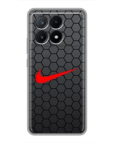 Чехол для Xiaomi POCO X6 Pro (5G) с картинкой «Nike — карбоновая сетка» Чехол для Xiaomi POCO X6 Pro (5G) с картинкой «Nike — карбоновая сетка»