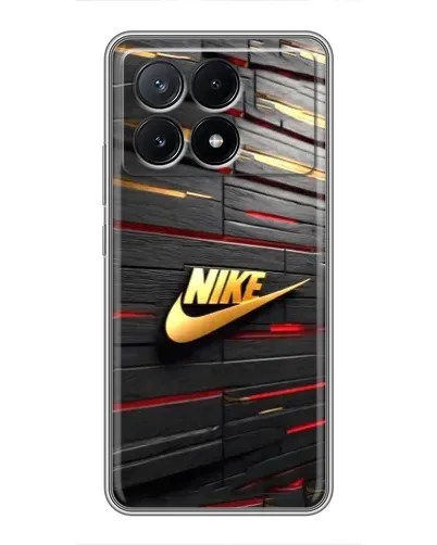 Чехол для Xiaomi POCO X6 Pro (5G) с картинкой «Золотой Nike на металле» Чехол для Xiaomi POCO X6 Pro (5G) с картинкой «Золотой Nike на металле»
