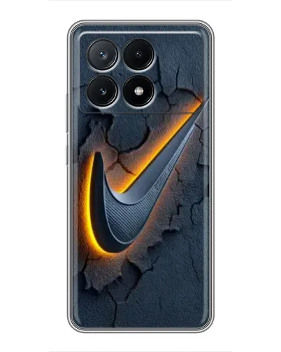 Чехол для Xiaomi POCO X6 Pro (5G) с картинкой «Объемный логотип Найк» Чехол для Xiaomi POCO X6 Pro (5G) с картинкой «Объемный логотип Найк»