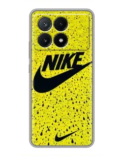 Чехол для Xiaomi POCO X6 Pro (5G) с картинкой «Желтый текстурный Nike» Чехол для Xiaomi POCO X6 Pro (5G) с картинкой «Желтый текстурный Nike»