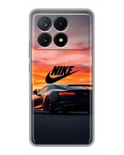Чехол для Xiaomi POCO X6 Pro (5G) с картинкой «Nike и суперкар» Чехол для Xiaomi POCO X6 Pro (5G) с картинкой «Nike и суперкар»