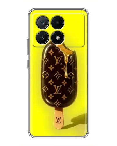 Чехол для Xiaomi POCO X6 Pro (5G) с картинкой «Мороженое от LV»