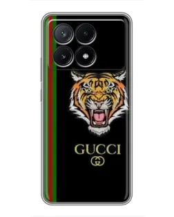 Чехол для Xiaomi POCO X6 Pro (5G) с картинкой «Тигр Gucci» Чехол для Xiaomi POCO X6 Pro (5G) с картинкой «Тигр Gucci»
