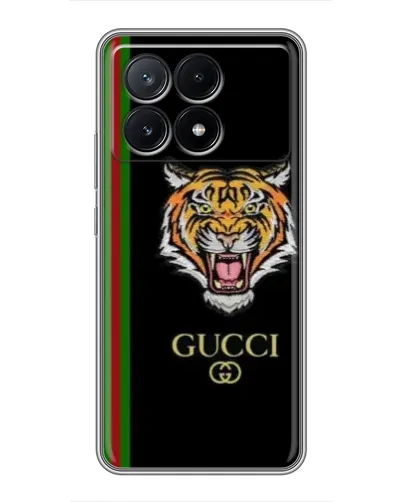 Чехол для Xiaomi POCO X6 Pro (5G) с картинкой «Тигр Gucci» Чехол для Xiaomi POCO X6 Pro (5G) с картинкой «Тигр Gucci»