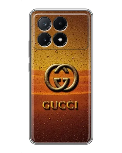 Чехол для Xiaomi POCO X6 Pro (5G) с картинкой «Gucci — солнечный градиент» Чехол для Xiaomi POCO X6 Pro (5G) с картинкой «Gucci — солнечный градиент»