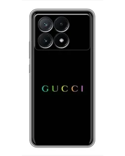 Чехол для Xiaomi POCO X6 Pro (5G) с картинкой «Gucci — неоновый минимализм» Чехол для Xiaomi POCO X6 Pro (5G) с картинкой «Gucci — неоновый минимализм»