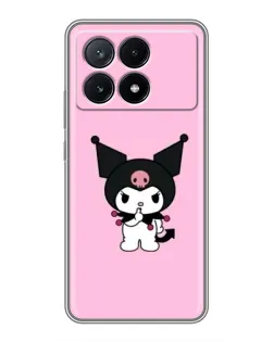 Чехол для Xiaomi POCO X6 Pro (5G) с картинкой «Kuromi — розовая нежность» Чехол для Xiaomi POCO X6 Pro (5G) с картинкой «Kuromi — розовая нежность»